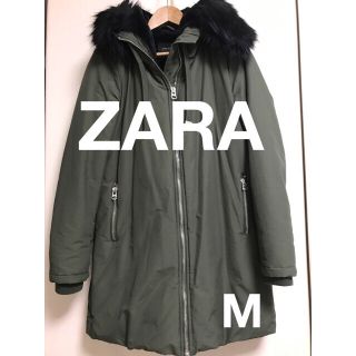 ザラ(ZARA)のZARA モッズダウンコート　M size(モッズコート)