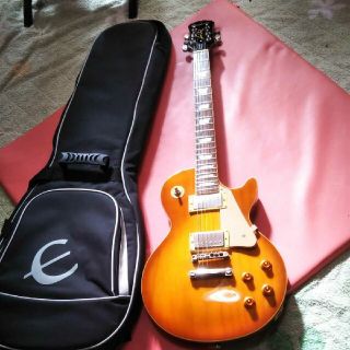 エピフォン(Epiphone)のEpiphoneレスポールスタンダード　セットネック、ブラウン(エレキギター)