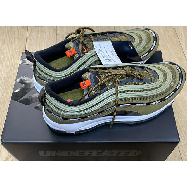 NIKE(ナイキ)のNIKE AIRMAX97 UNDFTD OLIVE エアマックス97 27.5 メンズの靴/シューズ(スニーカー)の商品写真