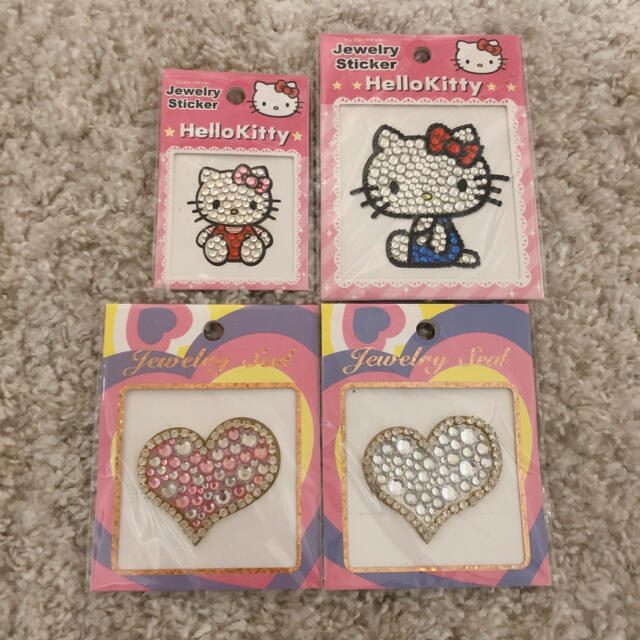 ハローキティ(ハローキティ)の新品 未開封☆HelloKitty☆キラキラシールセット/サンリオ/キティー インテリア/住まい/日用品の文房具(シール)の商品写真