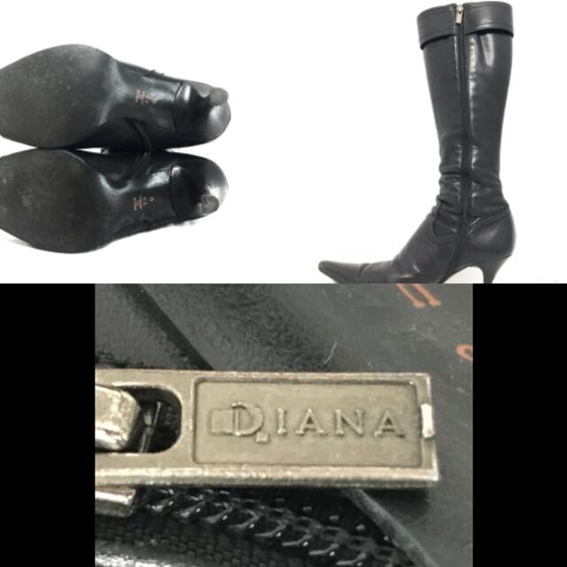 DIANA(ダイアナ)のダイアナ ロングブーツ 23 レディース - 黒 レディースの靴/シューズ(ブーツ)の商品写真