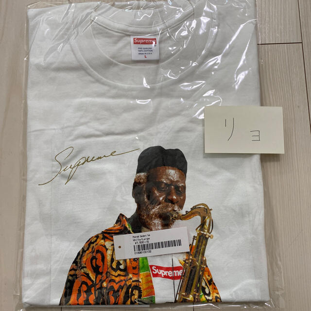 Supreme(シュプリーム)のSupreme Pharoah Sanders Tee L White メンズのトップス(Tシャツ/カットソー(半袖/袖なし))の商品写真