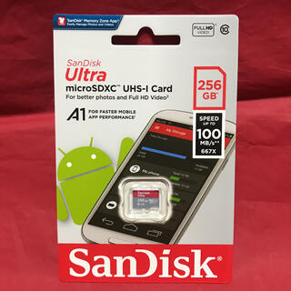 サンディスク(SanDisk)のSwitch対応 読込100MB/s SanDisk microSD 256GB(PC周辺機器)
