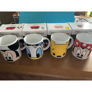 ディズニー(Disney)のディズニーマグカップ　4個セット(マグカップ)