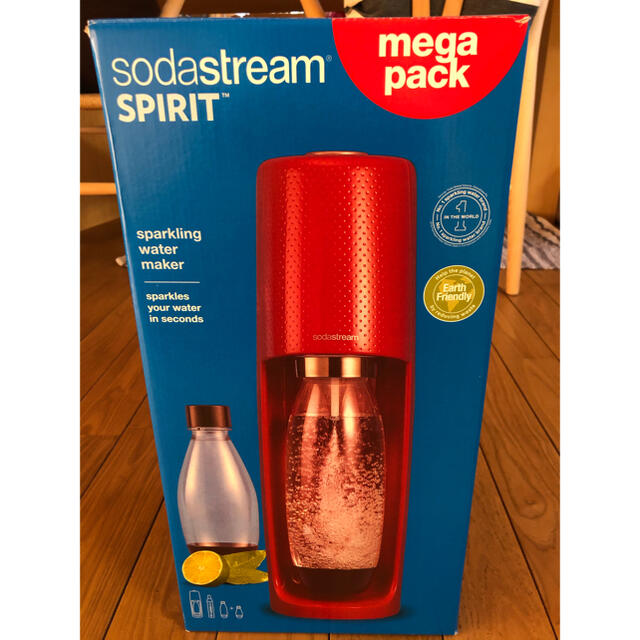 【新品】sodastream SPIRIT MEGA PACK／ソーダストリーム