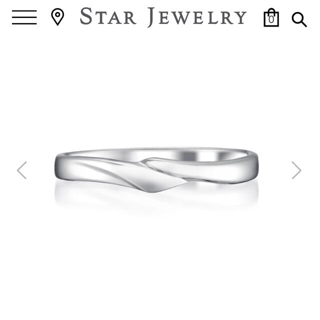 STAR JEWELRY(スタージュエリー)のスタージュエリー　K10 WAVE RING メンズのアクセサリー(リング(指輪))の商品写真