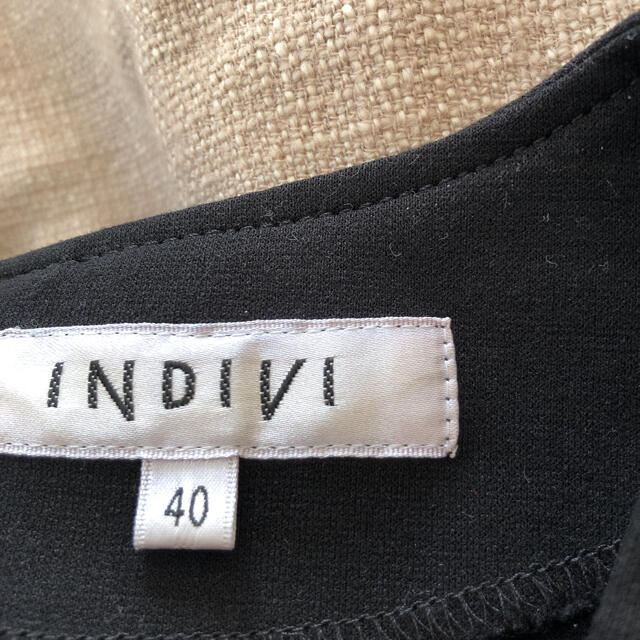 INDIVI(インディヴィ)の最終お値下げ　INDIVI ワンピース美品✨ レディースのワンピース(ひざ丈ワンピース)の商品写真