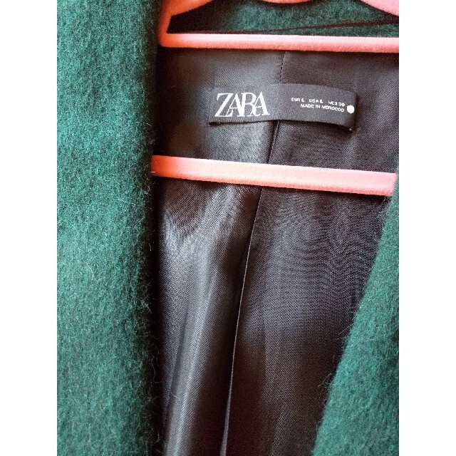 ZARA(ザラ)のザラロングコートLサイズ完売品いー様 レディースのジャケット/アウター(ロングコート)の商品写真