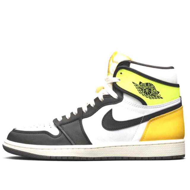 NIKE(ナイキ)の新品 NIKE AIR JORDAN 1 HIGH OG VOLT GOLD  メンズの靴/シューズ(スニーカー)の商品写真