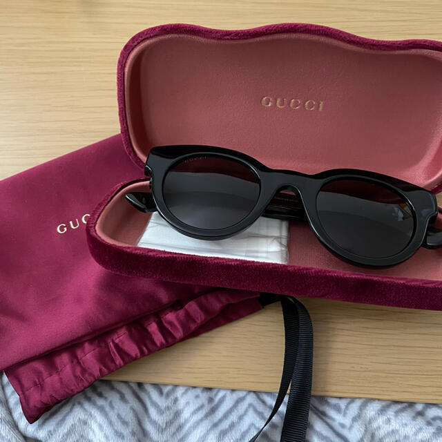 gucci グッチ サングラス 眼鏡 確実正規品 美品 GG0002S メンズ