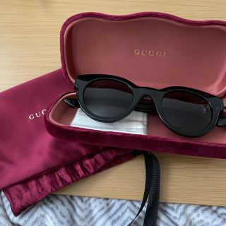 グッチ(Gucci)のgucci  グッチ サングラス 眼鏡  確実正規品 美品 GG0002S(サングラス/メガネ)