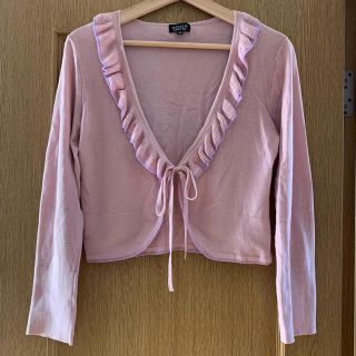 エディットフォールル(EDIT.FOR LULU)のused🎀frill cardigan(カーディガン)