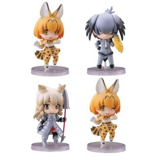カイヨウドウ(海洋堂)のカプセルQキャラクターズ　けものフレンズ　ハシビロコウ　かぷせるフレンズ-1(アニメ/ゲーム)