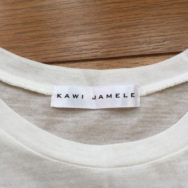 KAWI JAMELE(カウイジャミール)のメッセージTシャツ 未使用 レディースのトップス(Tシャツ(半袖/袖なし))の商品写真