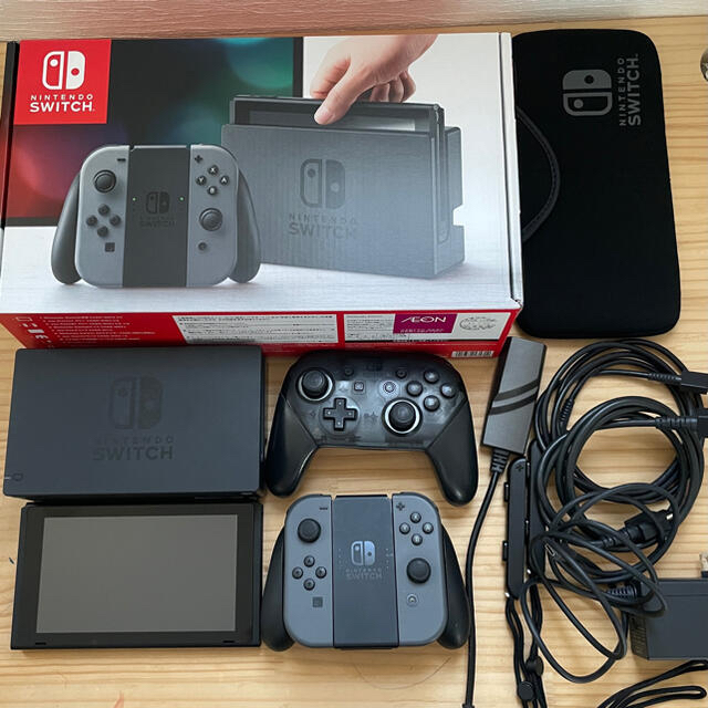 ニンテンドー スイッチ  グレー　本体