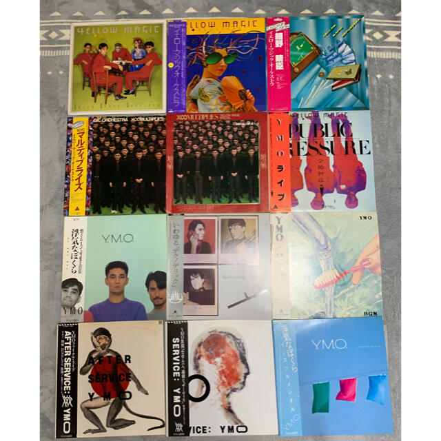 YMO LPレコード全巻セット12枚