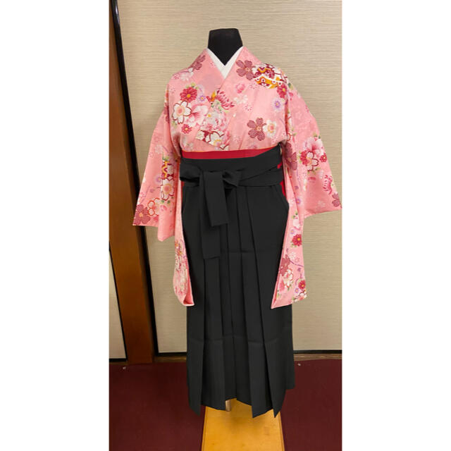969様専用【激安】二尺袖着物袴セット4点です着物だけ一度使用 9 袴Sむらさき | フリマアプリ ラクマ
