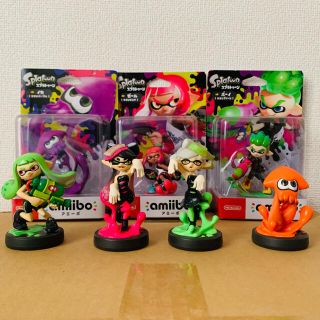 ニンテンドースイッチ(Nintendo Switch)のamiibo Splatoon2 シオカラーズ イカ ガール ボーイ (ゲームキャラクター)