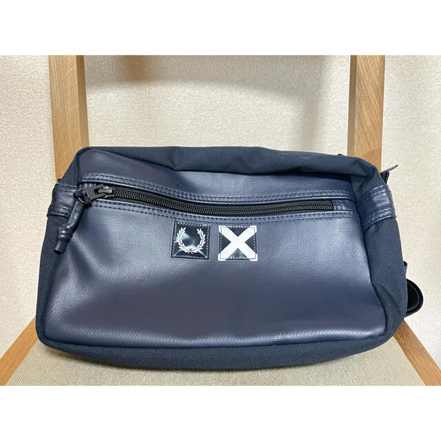 FRED PERRY × LUGGAGE LABEL Waist Bag