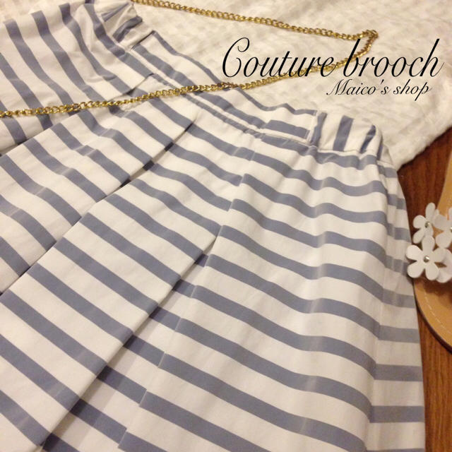 anatelier(アナトリエ)のCouture brooch♡スカート レディースのスカート(ひざ丈スカート)の商品写真