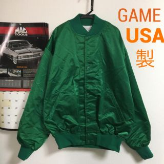 レア　GAME  USA製　スタジャン　90s (スタジャン)