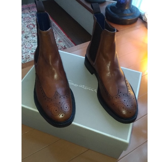 Santoni サントーニ ショートブーツ-