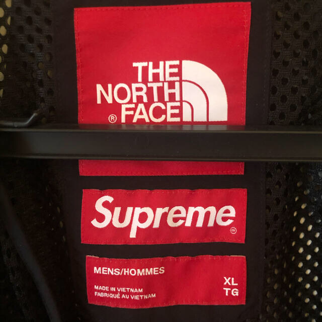 美品　 supreme northface cargo vest XL ブラック