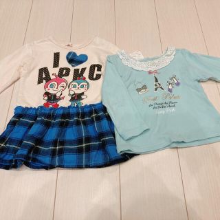 子供服 tシャツ まとめ売り 2枚セット 90(Tシャツ/カットソー)