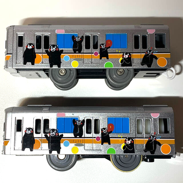 プラレール 熊本電鉄01形ラッピング電車 くまモン