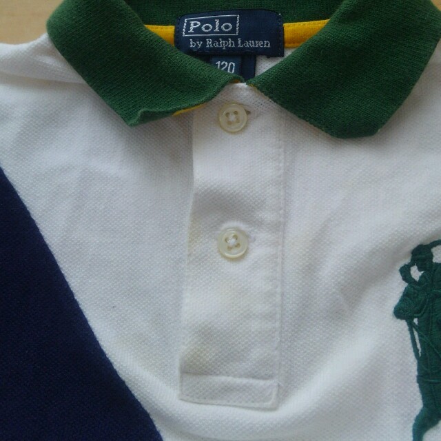 POLO RALPH LAUREN(ポロラルフローレン)のラルフローレン　ポロシャツ　120 キッズ/ベビー/マタニティのキッズ服男の子用(90cm~)(Tシャツ/カットソー)の商品写真