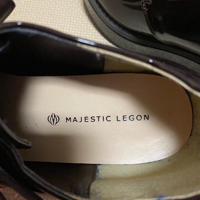 MAJESTIC LEGON(マジェスティックレゴン)の【ほぼ新品】マジェスティックレゴン★ボリュームヒールシューズL レディースの靴/シューズ(ローファー/革靴)の商品写真