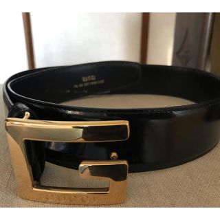 専用です！値下げしました！Gucci  ベルト　エナメル　黒(ベルト)
