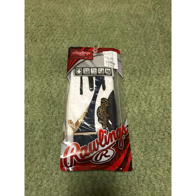 Rawlings(ローリングス)のバッティンググローブ 手袋 革手袋 バッテ ローリングス 野球 チケットのスポーツ(野球)の商品写真