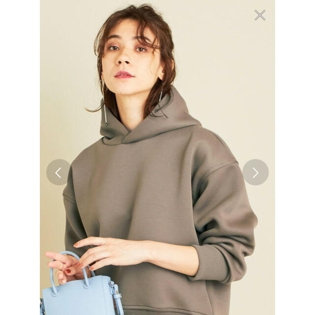 BEAUTY&YOUTH UNITED ARROWS(ビューティアンドユースユナイテッドアローズ)の♡未使用♡訳あり　完売ダンボールフードプルオーバー -ウォッシャブル-パーカー レディースのトップス(パーカー)の商品写真