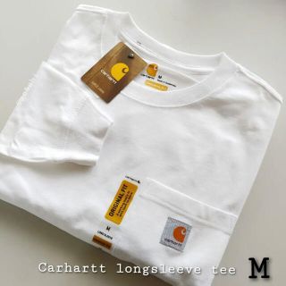 カーハート(carhartt)のcarhartt カーハート  ロンT  長袖  白　Lサイズ 新品未使用❗️(Tシャツ/カットソー(七分/長袖))