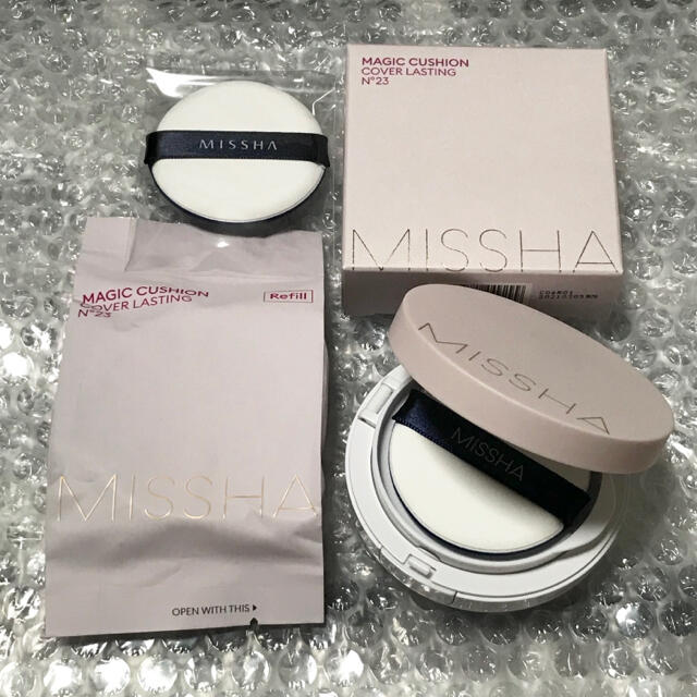 MISSHA(ミシャ)のミシャ　クッションファンデーション　N23 カバーラスティング  コスメ/美容のベースメイク/化粧品(ファンデーション)の商品写真