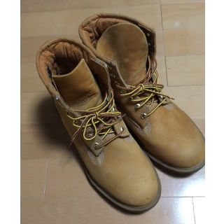 ティンバーランド(Timberland)の[値下げ][中古]Timberland 10066 イエローブーツ(ブーツ)