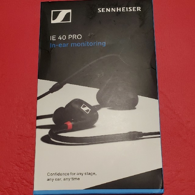 SENNHEISER(ゼンハイザー)のゼンハイザー SENNHEISER IE 40 PRO　BLACK スマホ/家電/カメラのオーディオ機器(ヘッドフォン/イヤフォン)の商品写真