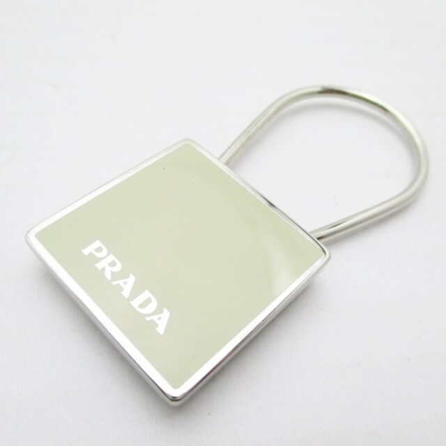 PRADA(プラダ)のプラダ キーホルダー(チャーム) - 金属素材 レディースのファッション小物(キーホルダー)の商品写真