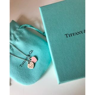 ティファニー(Tiffany & Co.)のティファニーミニダブルハートタグペンダント(ネックレス)