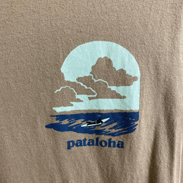 patagonia(パタゴニア)のPatagonia (pataloha) 半袖　Tシャツ　グレー メンズのトップス(Tシャツ/カットソー(半袖/袖なし))の商品写真