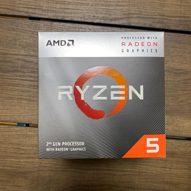 AMD Ryzen 5 3400G（並行輸入品）