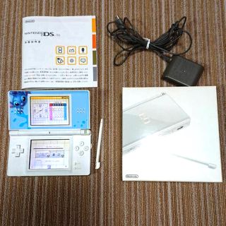 ニンテンドーDS(ニンテンドーDS)のニンテンドーDS lite クリスタルホワイト(携帯用ゲーム機本体)