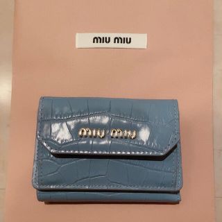 ミュウミュウ(miumiu)のるか@プロフ必読様専用　miumiuミニ財布(財布)