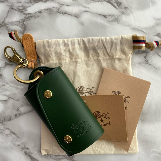 IL BISONTE - 【新品未使用】イルビゾンテ スマートキーケース VERDE