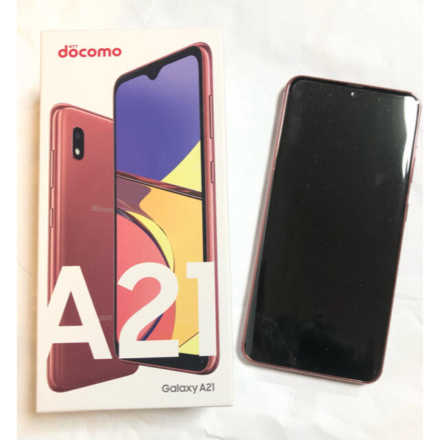 ほぼ未使用 Galaxy A21 SIMフリー　アンドロイド スマホ本体