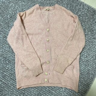 ユニクロ(UNIQLO)のUNIQLO カーディガン ピンク(カーディガン)