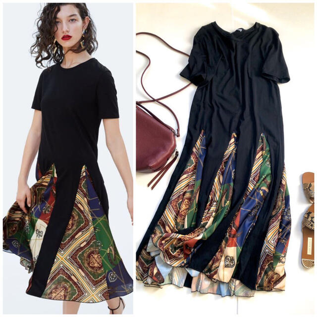 Zara 新品 Zara スカーフ柄ワンピースの通販 By Select Shop ザラならラクマ Zara 新品 Zara スカーフ柄ワンピースの通販 By Select Shop ザラならラクマ