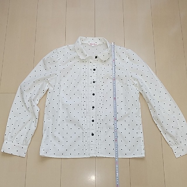 ニッセン(ニッセン)のニッセン　ブラウス　キッズ TM キッズ/ベビー/マタニティのキッズ服女の子用(90cm~)(ブラウス)の商品写真