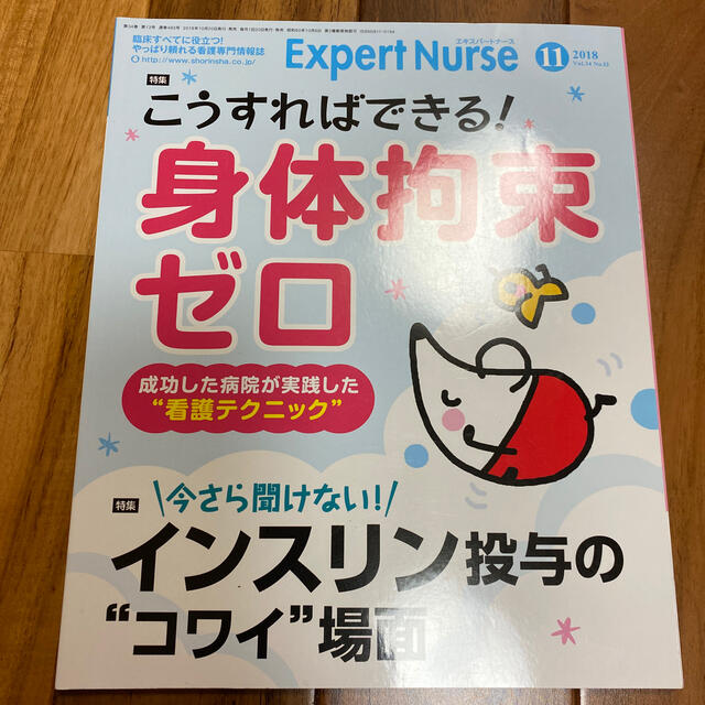 Expert Nurse (エキスパートナース) 2018年 11月号 エンタメ/ホビーの雑誌(専門誌)の商品写真